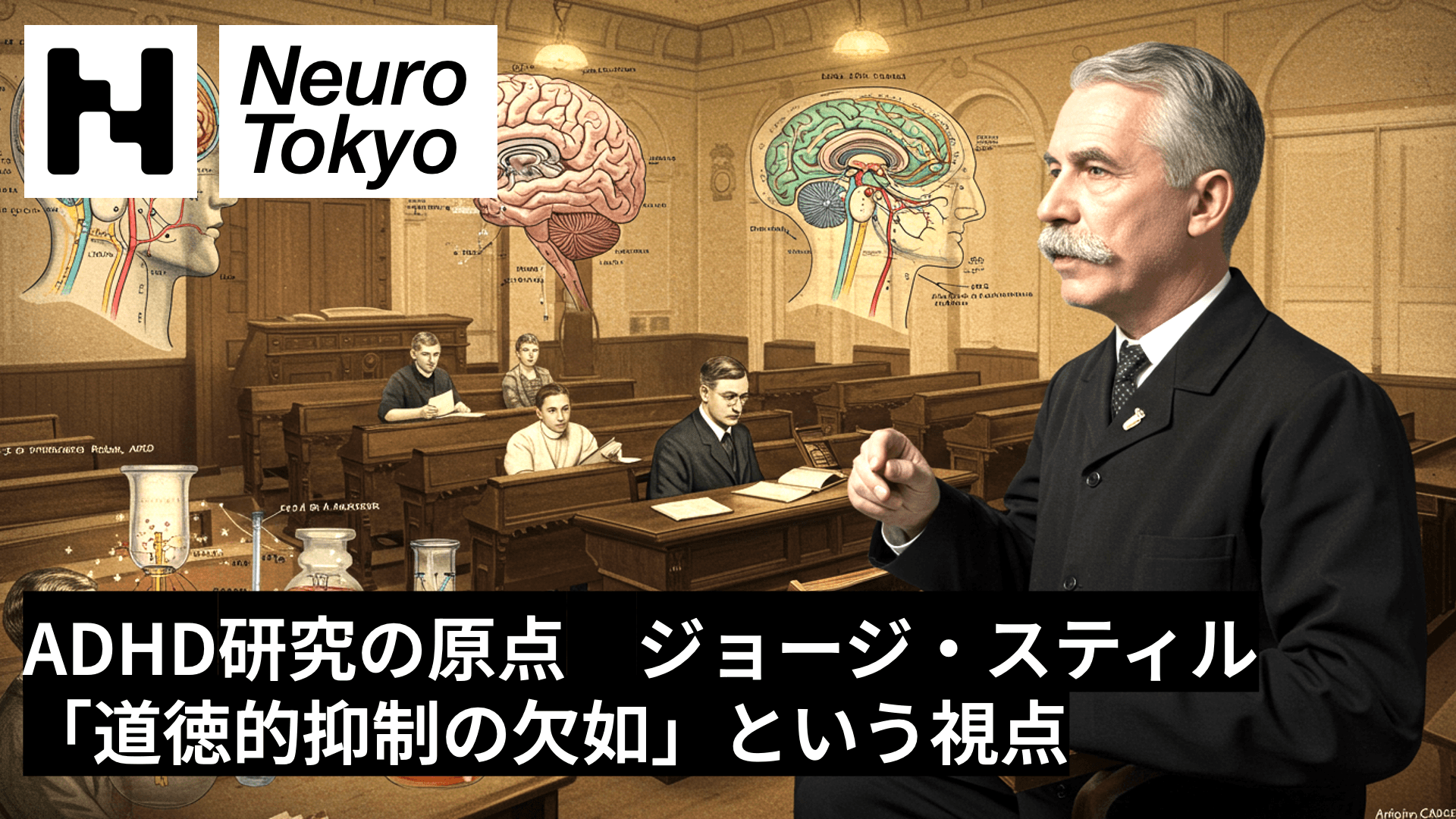 【ADHD研究の原点】ジョージ・スティル「道徳的抑制の欠如」という視点
